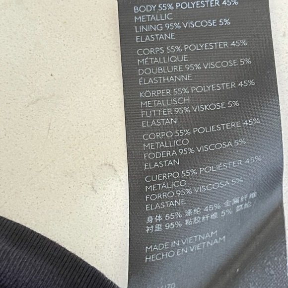 Anthropologie Amina Shimmer A line skirt - Picture 5 of 5